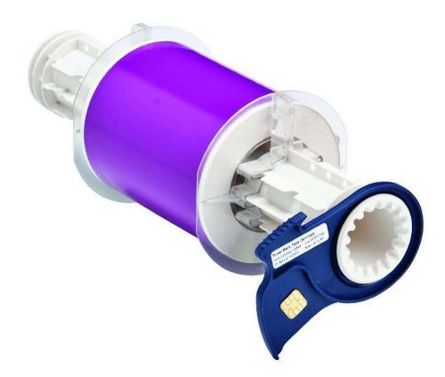 Brady 13548 powermark indoor/outdoor vinyl tape, 4&#034; x 50&#039;, purple, new for sale