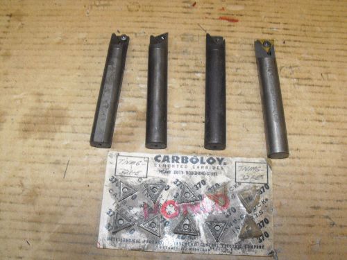 CIRCLE TOOL COMPANY TOOL HOLDERS AND INSERTS CARBOLOY