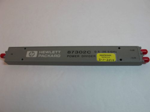 HP 87302C Power Divider.  0.5 GHz to 26.5 GHz. Excellent Condition. 3.5mm(F).