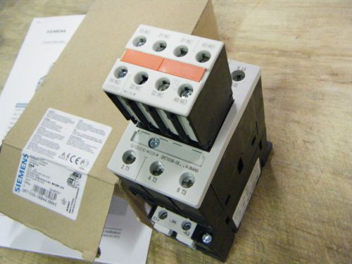 Siemens 3RT1035-1BB44-3MA0 3 Pole Contactor Starter NIB