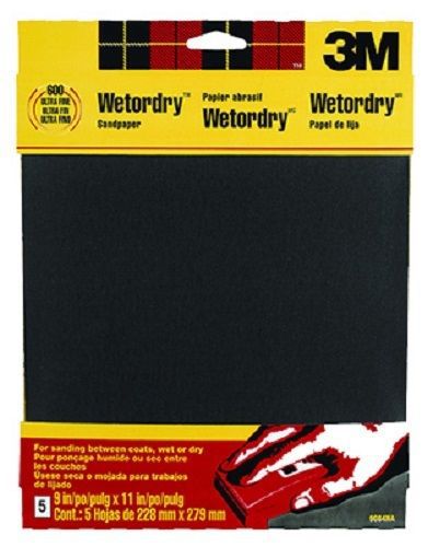 3m 20pk 9&#034; x 11&#034;  ultra fine 600g wet/dry waterproof silicone carbide sandpaper for sale
