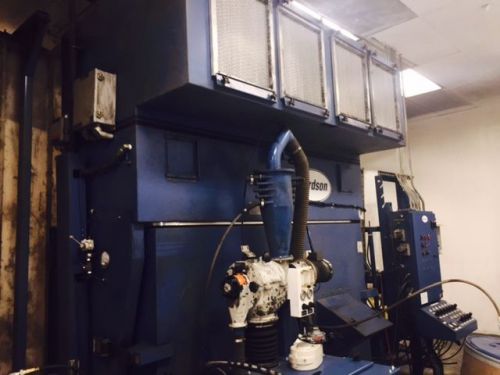 Nordson excel 2001 powder coating booth for sale
