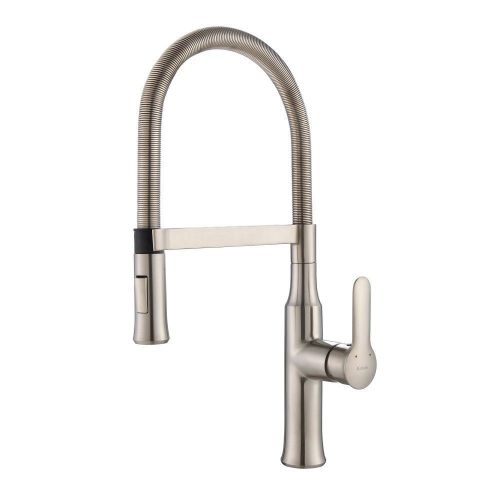 Kraus kpf-1640ss single lever flex commercial style kitchen faucet for sale