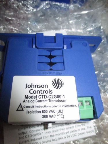 1-1/16 Current Transducer, Johnson Controls, CTD-C2G00-1