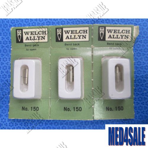Lot of 3 Welch Allyn 150 Replacement Bulbs