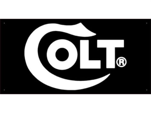 Advertising Display Banner for Colt Dealer Arm Gun Shop