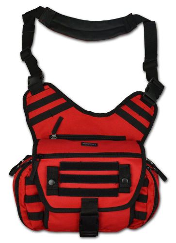 Red lightning x medsling tactical messenger-style shoulder sling pack bag for sale