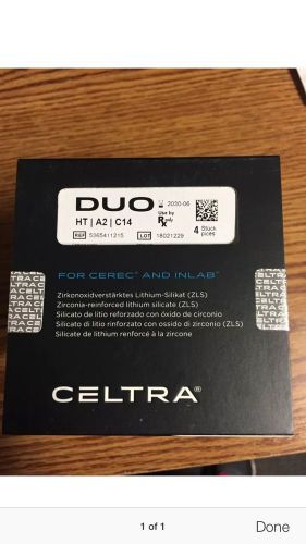 Dentsply Celtra Duo HT A2 C1 For Inlab And CEREC