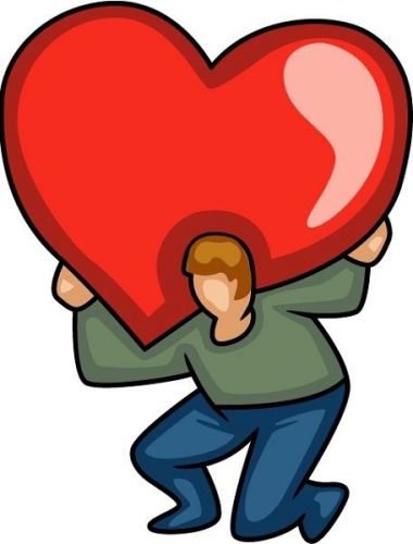 30 Custom Heart Carrier Personalized Address Labels