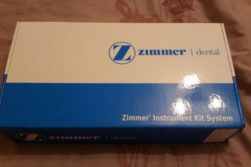 Zimmer tapered screw-vent implant system, New Unopened complete surgical kit