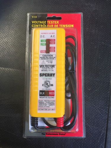 A. W. Sperry Voltage Tester. V-11A Brand New