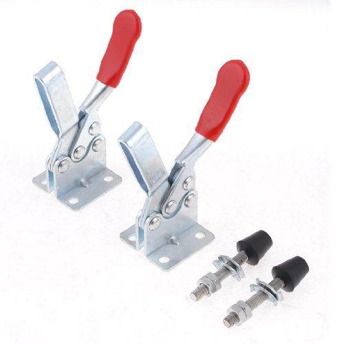 uxcell 2 Pcs GH-201B 900N Capacity Quick Holding Horizontal Toggle Clamp