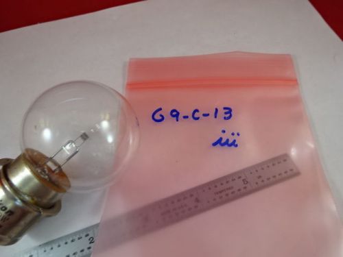 MICROSCOPE PART NIKON JAPAN LAMP BULB 10V 70W ILLUMINATOR OPTICS AS IS #G9-C-13