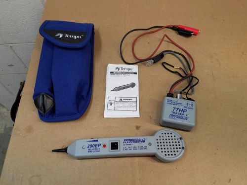 Tempo 200ep inductive amplifier tone probe &amp; 77hp tracer 2 tone generator for sale