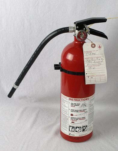 Kidde Pro 5-TCM-8 Pro  Chemical 5 lb Fire Extinguisher, ABC, Bracket Rechargable