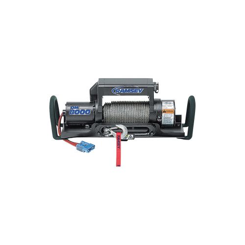 Ramsey quick mount 12v dc winch-8000-lb cap #111039 for sale