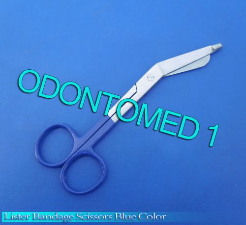 Color Bandage Scissor Paramedic Nurses Uniform Supply (Blue Handle)