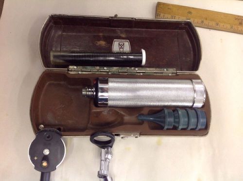 old welch allyn diagnostic set ophthalmoscope made in usa With Batteries &amp; Works