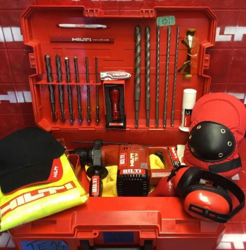 HILTI TE 14 HAMMER DRILL, L@@K, LOADED BITS, MADE IN GERMANY, GREAT, FAST SHIP