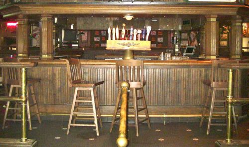 Commercial Bar, Swivel stools, and Beverage Equipment