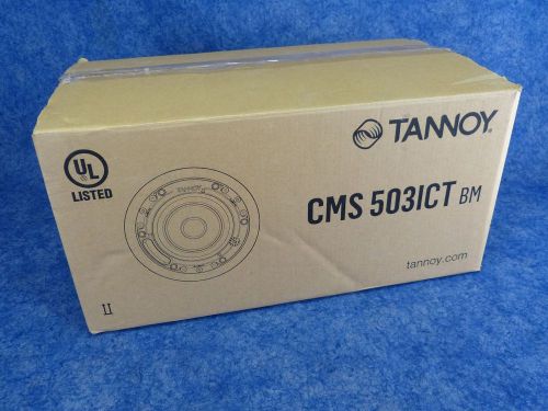 New (1-Pair) Tannoy Model CMS 503ICT BM Professional 5&#034; Dual Cone Loudspeakers