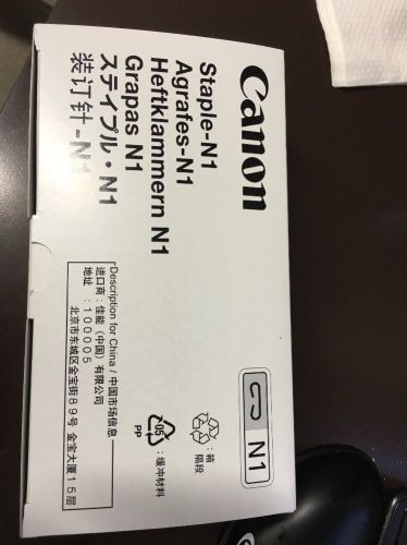 CANON STAPLES N1 1007B001[AA] 3 CARTRIDGE IN BOX  GENUINE MADE IN JAPAN
