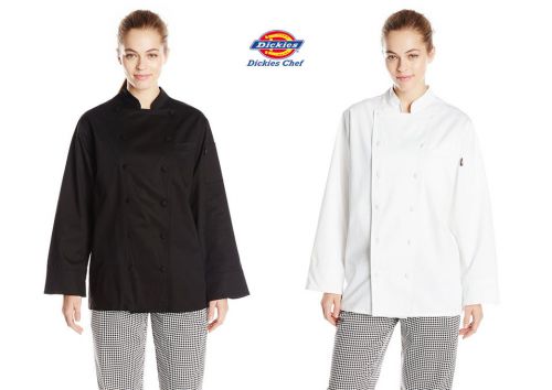 Dickies Women&#039;s Annabella Executive Chef Coat, Chef Jacket 100% Cotton DC114