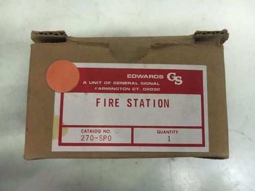 EDWARDS 270-SP0 FIRE STATION NEW IN BOX SEE PICTURES #B69