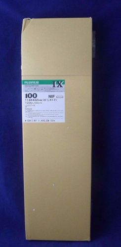 Fujifilm ix industrial x-ray film 11.4 x 432 cm 100 nif sheets for sale