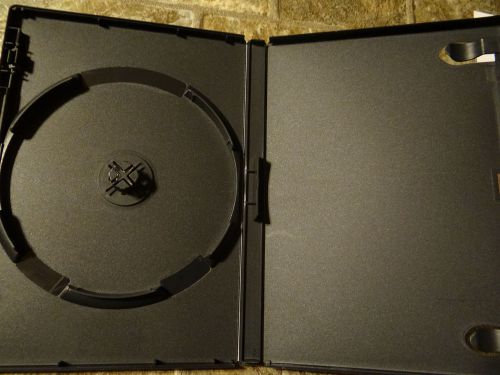 140 STANDARD Black DVD Empty Cases 14MM Case
