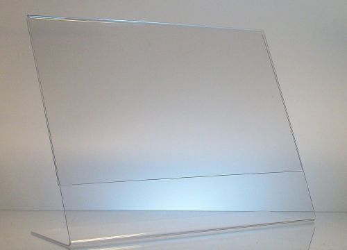 Clear acrylic 11 x 8.5 sign display holder wholesale
