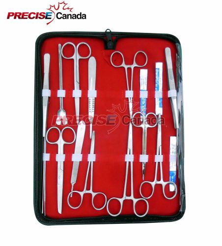 64 PC US MILITARY FIELD MINOR SURGERY SURGICAL INSTRUMENTS FORCEPS KIT