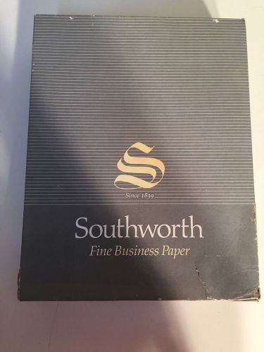 Southworth Fine Business Paper 403CRN Four Star 500 Sheets 25% Cotton,20lb