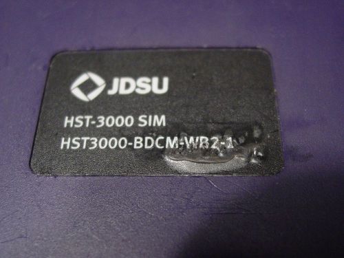 Acterna JDSU HST-3000 SIM   HST-3000-BDCM-WB2-1 MODULE