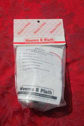 Weems &amp; Plath 5 Battery Digital Meter w/out Panel