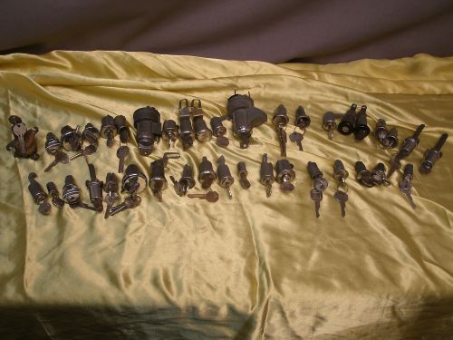 Lot of 37 antique gm chevy auto locks 1940-1960&#039;s locksmith for sale