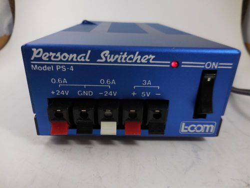 L-Com Personal Switcher Model PS-4