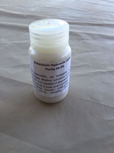 90% Potassium Hydroxide 125ml  100 grams Pot Ash