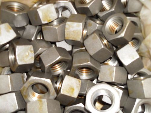 Hex nuts, grade 5, 1-1/8-7; qty: 95; free shipping; 13d979 for sale