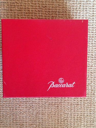 Baccarat Red Empty Box