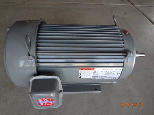 US Motors B084A UT4  215JM Pump Motor, 3-Ph, 15 HP, 3470, 200 volt