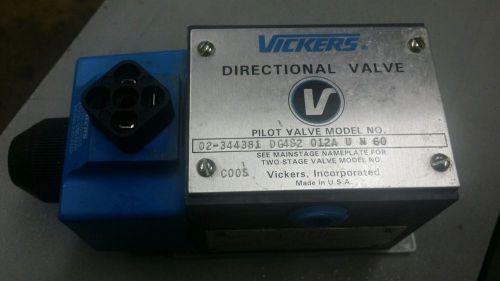 VICKERS VALVE, DIRECTIONAL CONTROL P/N 02-344381 challenge paper cutter