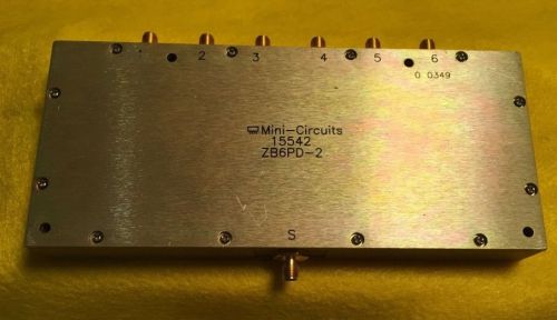 Mini-Circuits 6-Port 15542 ZB8PD-2