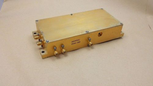 Microwave RF Module in golden box some mixer splitter or divider D048 92D6644949