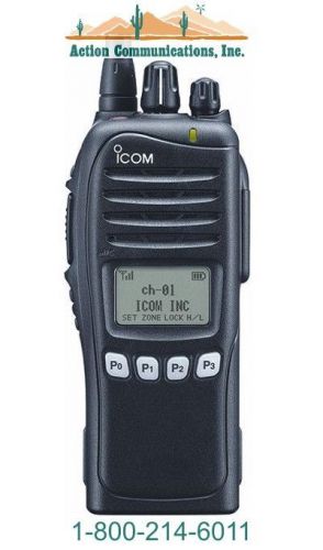 ICOM IC-4261DS-90, UHF 450-512 MHZ, 4 WATT, 512 CHANNEL NO KEYPAD TWO WAY RADIO