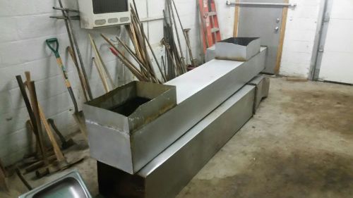 16&#039; Stainless Steel Commercial Hood