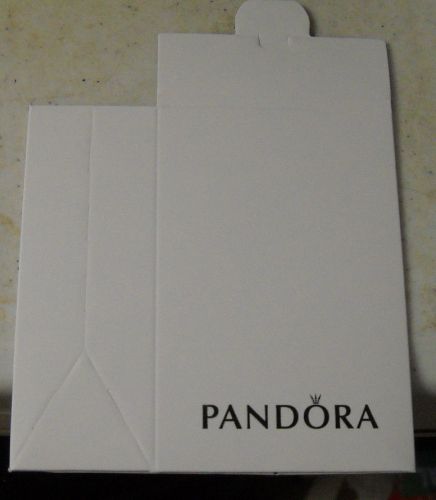 25 LOT AUTHENTIC PANDORA SMALL CHARM BOXES NEW 2+1/4X3+3/4 WITH STICKERS