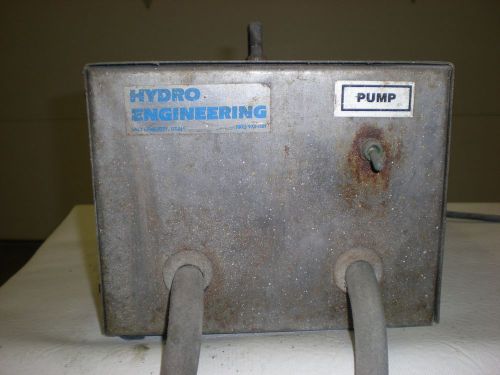 Degreaser / acid  pump (low pressure)  made by hydro engineering co. for sale