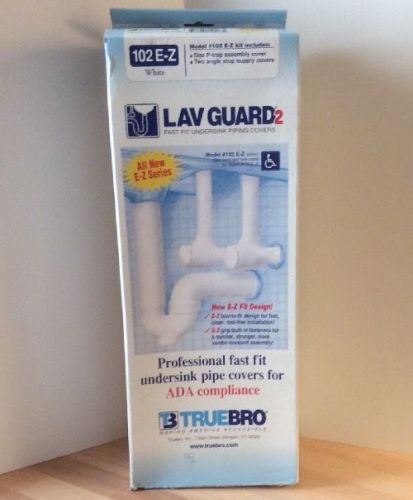 Trubro lav guard 2 102 e-z undersink piping covers ada compliance **new** for sale