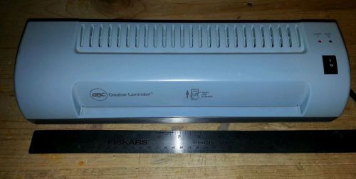 Gbc 9&#034; inch creative laminator used works well 1701871 beautiful shape 350w watt for sale